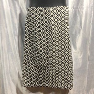 Lane Bryant Zig-Zag Jacquard Pencil Skirt